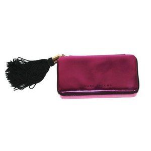 Marc Jacobs Pink Clutch with Black Tassel